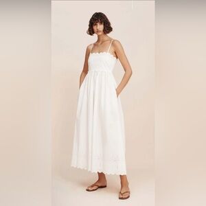POSSE MAISIE Dress -  Vintage White Size Large